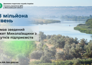 З прибутків підприємств Миколаївщини зведений бюджет отримав 15,8 млн грн