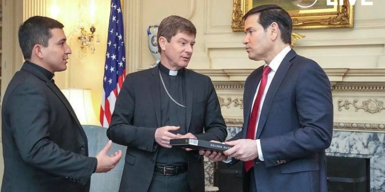 Українські католики зустрілися у Вашингтоні з Марком Рубіо. Що він їм порадив