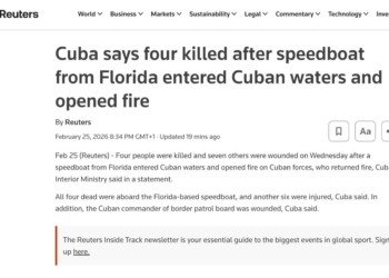 Кубинці розстріляли катер під прапором США