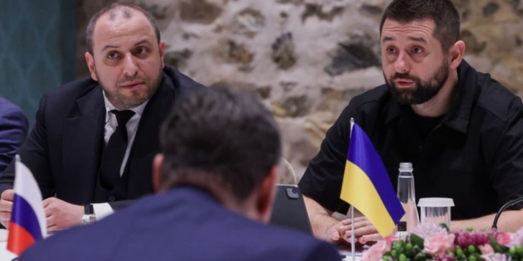 Умєров з Арахамією зустрілися з міністром оборони Італії