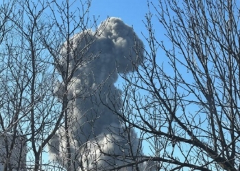 У Донецьку ракети вдарили по  складу з ударними дронами (ФОТО, ВІДЕО)