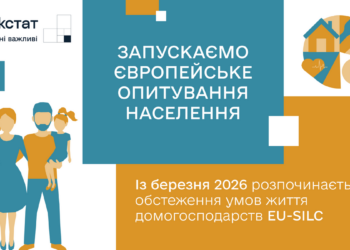 Держстат запускає обстеження доходів і умов життя населення EU-SILC