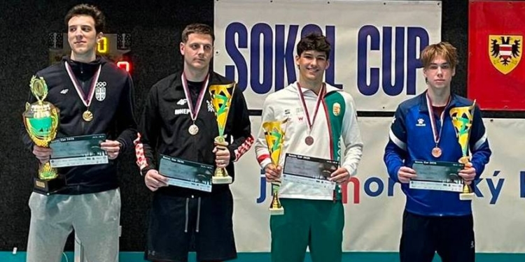 Миколаївський рапірист здобув «бронзу» турніру «Sokol Cup» у Чехії