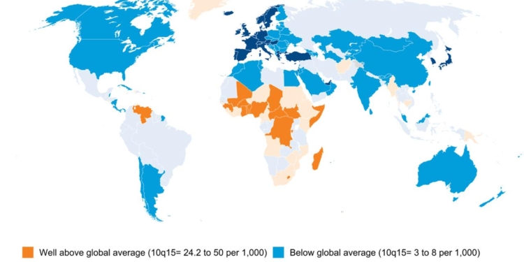 За прогнозами ООН, до 2050 року Україна може стати країною з найменшою часткою молоді у світі