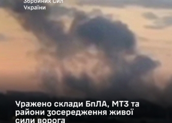 Уражено склади БпЛА, МТЗ та райони зосередження живої сили ворога на ТОТ