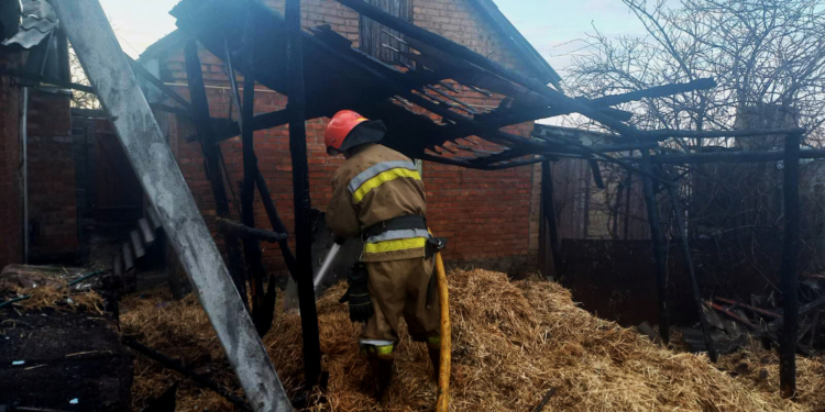 Із семи пожеж на Миколаївщині за добу дві було в житловому секторі