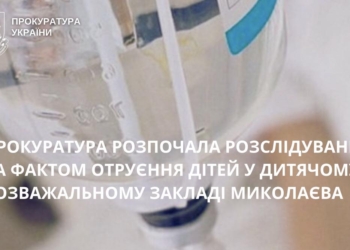 Прокуратура розпочала розслідування за фактом отруєння дітей у дитячому розважальному закладі Миколаєва