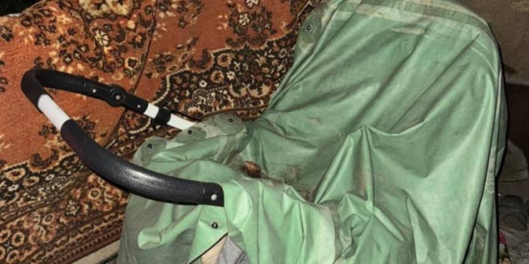 На Вінниччині батьки-пияки залишили 2-місячне маля без нагляду, а коли воно померло, закопали на смітнику (ФОТО)