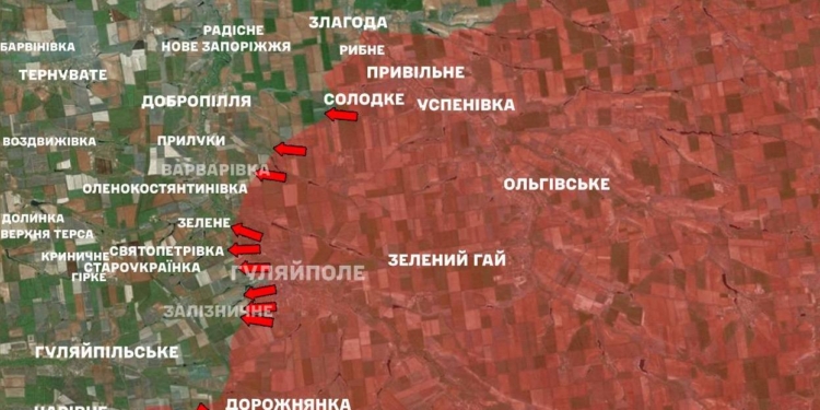 За добу на фронті – 158 боїв, понад чверть з них – на Гуляйпільському напрямку, – Генштаб