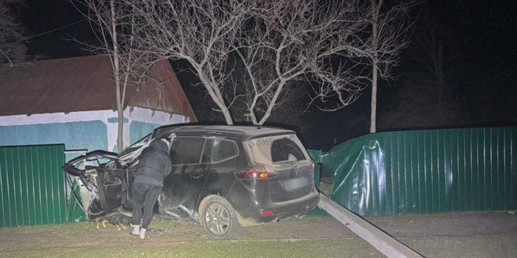 На Миколаївщині Opel врізався в електроопору – водій загинув