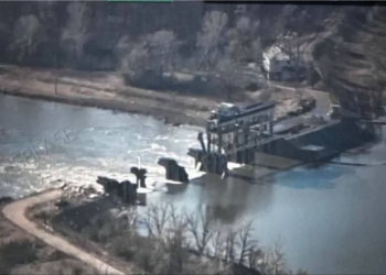 Окупанти зруйнували греблю на річці Сіверський Донець – міста Донеччини без води