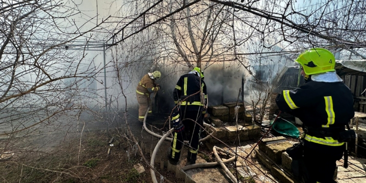 На Миколаївщині горіли сіно, очерет і Toyota RAV4