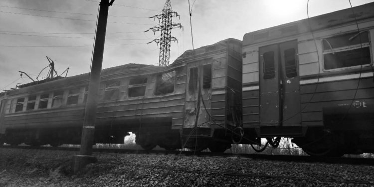 Росіяни вчергове атакували дроном цивільний поїзд Укрзалізниці – відомо про одного загиблого і 6 поранених