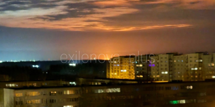 Вночі повторно атаковані порти «Усть-Луга» та «Приморськ» у РФ (ВІДЕО)