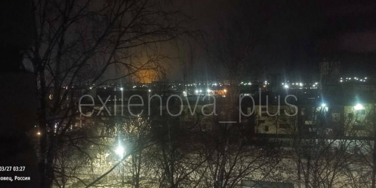 У Вологодській області РФ атакований хімзавод “Апатит” – фосфорний (ВІДЕО)