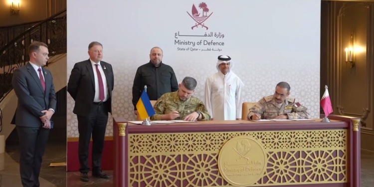 Україна і Катар домовилися про партнерство в оборонній сфері на 10 років – начальники генштабів підписали відповідну угоду, – Зеленський (ВІДЕО)
