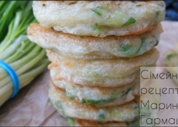 Відчуйте весну на смак – приготуйте дріжджові оладки з черемшею