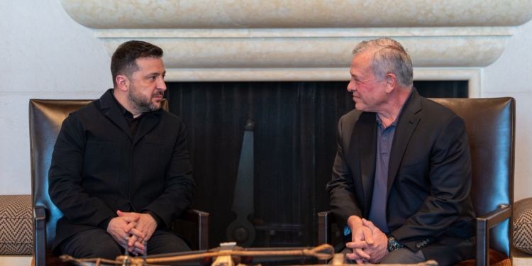 Зеленський зустрівся з королем Йорданії. Про що говорили