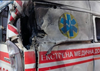 На Миколаївщині росіяни атакували дроном “швидку” (ФОТО)