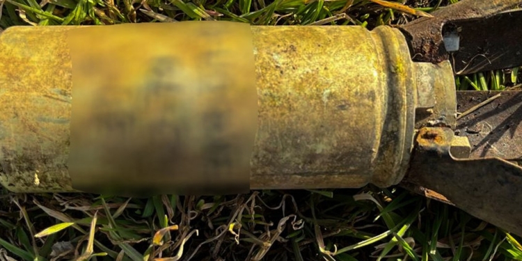 Вибухотехніки поліції Миколаївщини знищили черговий ворожий касетний боєприпас (ФОТО)