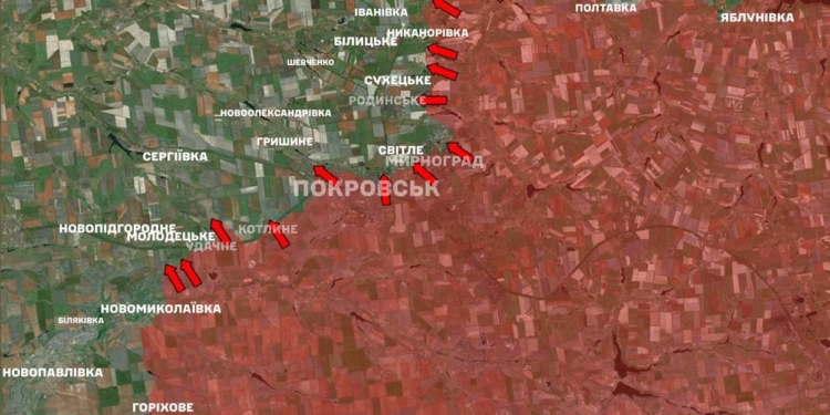 За добу на фронті – 150 боїв, майже третина з них – на Покровському напрямку, – Генштаб