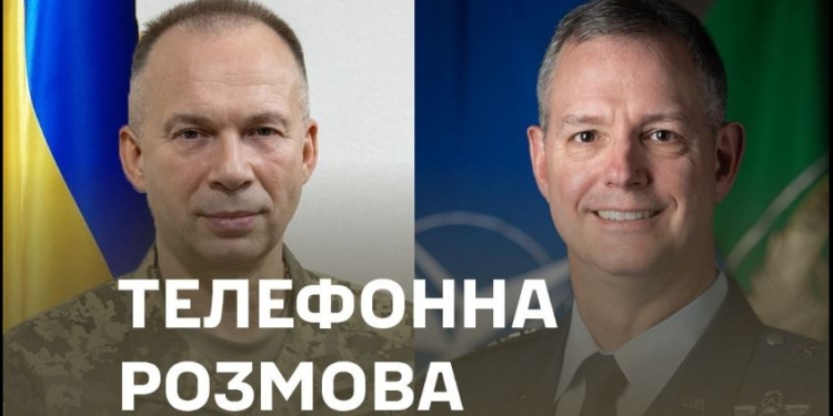 Сирський провів розмову з головнокомандувачем НАТО в Європі – говорили про потреби України в ракетах ППО і не тільки