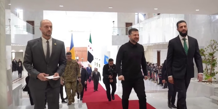 Зеленський провів перемовини з президентом Сирії (ВІДЕО)