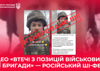 Рашисти розганяють черговий фейк – відео «втечі з позицій військових 36-ї бригади»