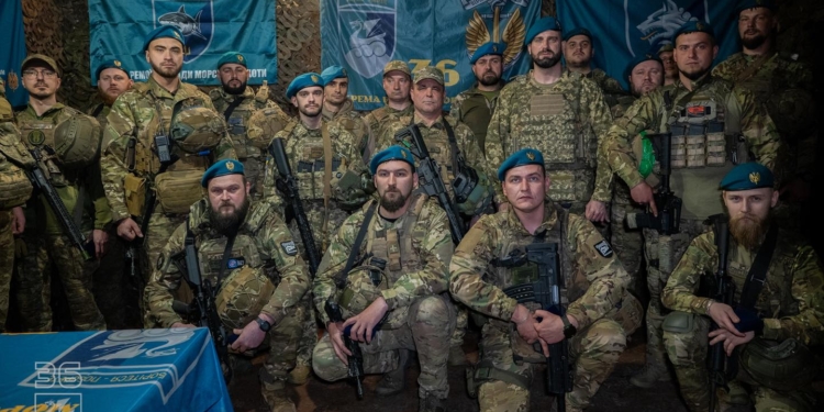 Миколаївські морпіхи відзначені відомчими нагородами (ФОТО)