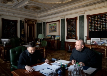 Умєров доповів Зеленському про співпрацю на Близькому Сході. Що відомо