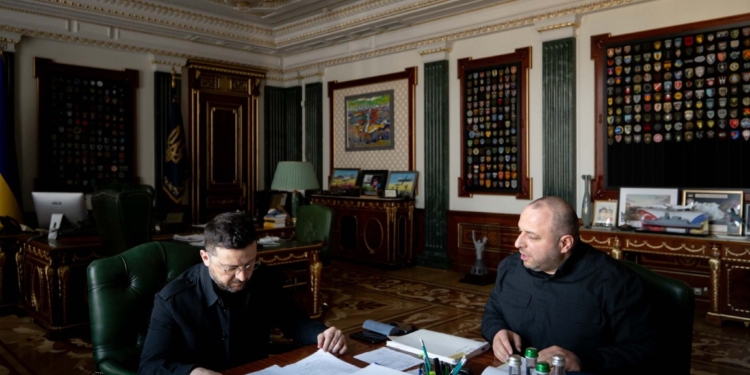 Умєров доповів Зеленському про співпрацю на Близькому Сході. Що відомо