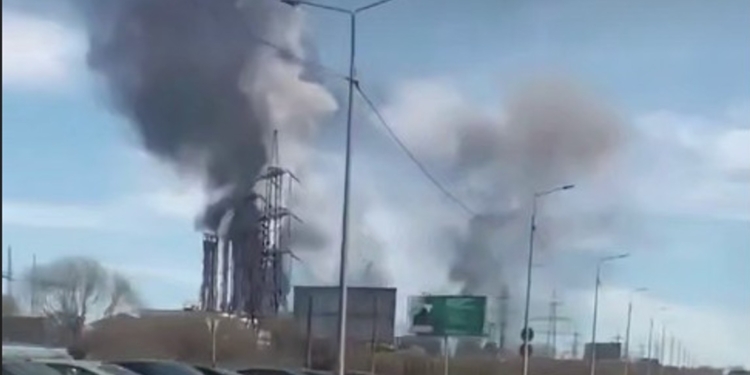 Українські дрони атакували хімзавод у Череповці (ВІДЕО)