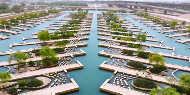 У Саудівській Аравії із каналізаційних стоків зробили чисту річку та рай для птахів