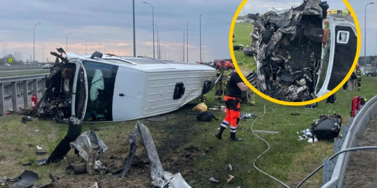 У Польщі перекинувся автобус з українцями (ФОТО)