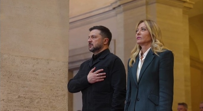 Зеленський вже в Італії і зустрічається з Мелоні (ВІДЕО)