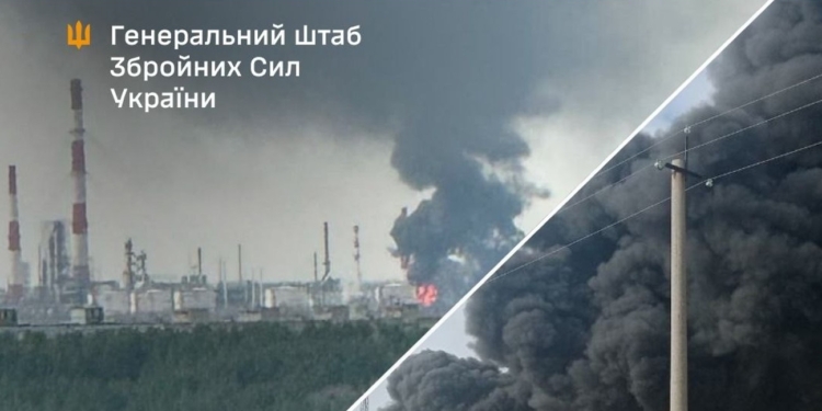 У Генштабі підтвердили удари по 4 НПЗ у РФ