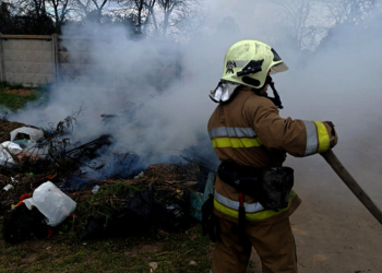 З трьох пожеж за добу на Миколаївщині одна була через ворожі обстріли
