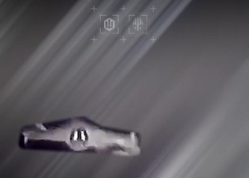 Українські бійці вперше у світі збили «Шахед» дроном-перехоплювачем із надводної платформи (ВІДЕО)