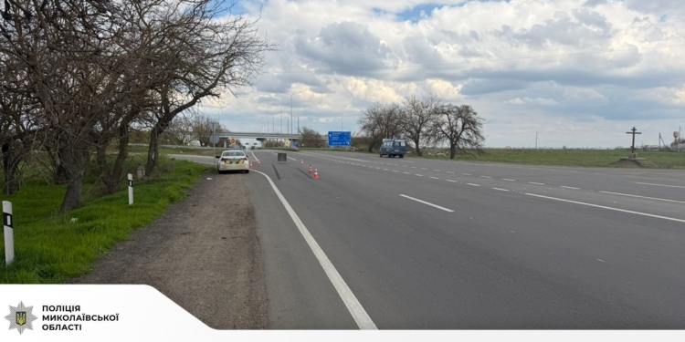 Збив пішохода та залишив місце ДТП – на Миколаївщині викрили причетного до скоєння злочину водія (ФОТО)