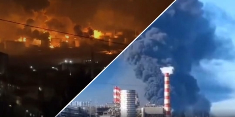 Генштаб підтверджує – уражено НПЗ у Туапсе, два великих десантних кораблі, нафтобазу та склади боєприпасів