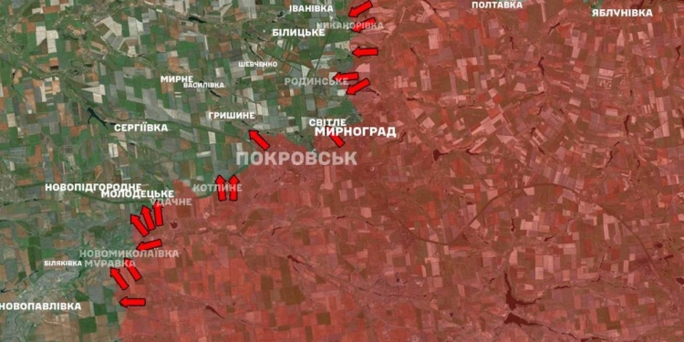 231 бій на фронті за добу, найбільше – на Покровському напрямку, – Генштаб