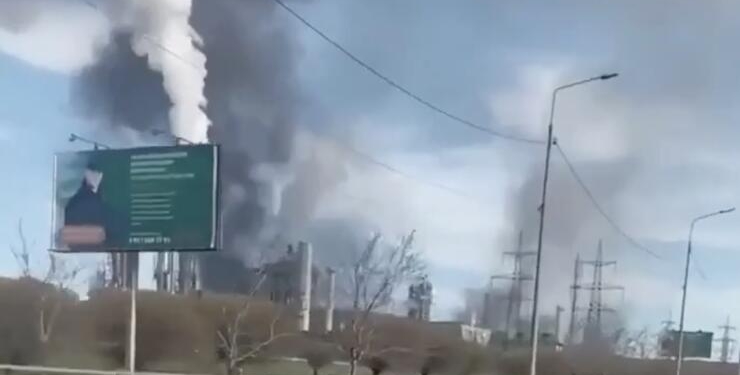 У Вологодській області РФ дрони атакували завод “Апатит”,  є витік сірчаної кислоти (ВІДЕО)