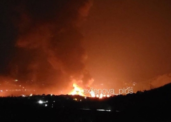 Російський день бабака – Туапсе знову горить після візиту дронів (ВІДЕО)