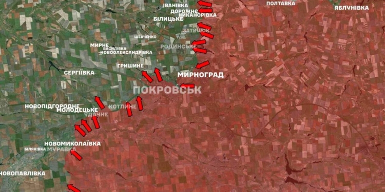 За добу на фронті – 226 боїв, майже чверть з них – на Покровському напрямку, – Генштаб