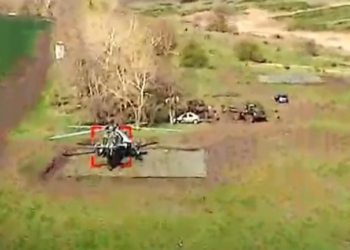 Українські дрони у Воронезькій області уразили 2 гвинтокрили (ВІДЕО)