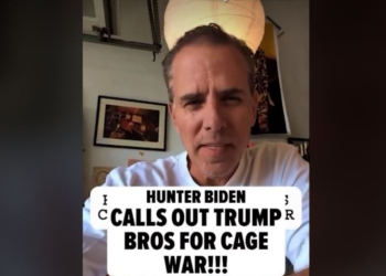 Син Байдена Хантер викликав на бій двох старших синів Трампа (ФОТО)