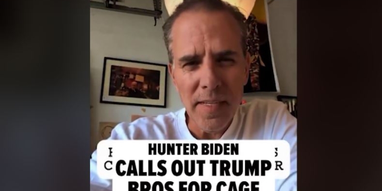 Син Байдена Хантер викликав на бій двох старших синів Трампа (ФОТО)