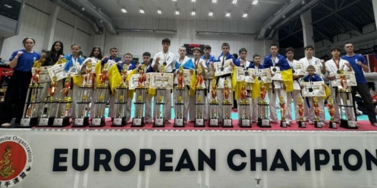 Збірна України з кіокушин БуДо карате – перша на чемпіонаті Європи, внесок миколаївців – 19 нагород (ФОТО)