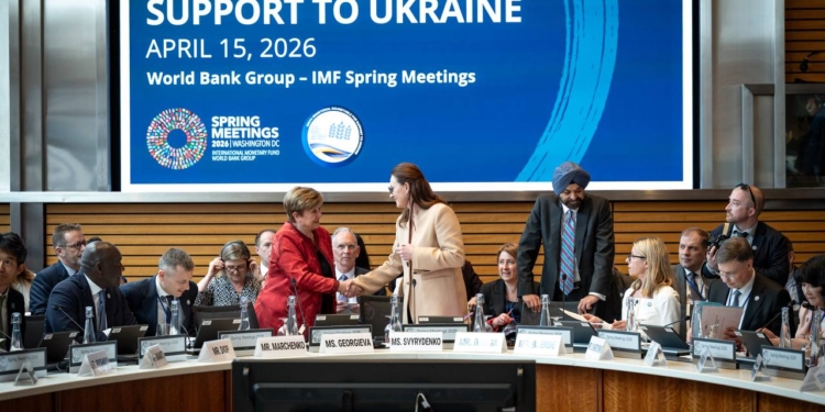 Свириденко взяла участь у круглому столі Світового банку та МВФ на підтримку України (ФОТО)