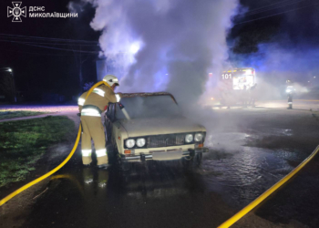 Автівка та відкриті території – які пожежі гасили минулої доби на Миколаївщині (ФОТО)